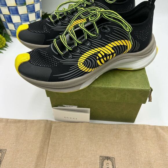 Women's Gucci GG run sneakers size 41 made in Italy - Picture 8 of 9